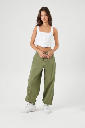 Black Friday De Pantalon Forever 21 Bottoms Mujer Verde XL Forever 21 Bogota Online